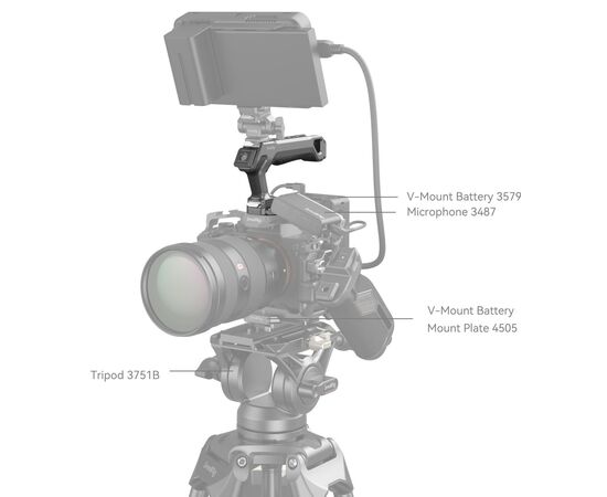 SMALLRIG 4483 Punho Superior HawkLock Quick Release H21