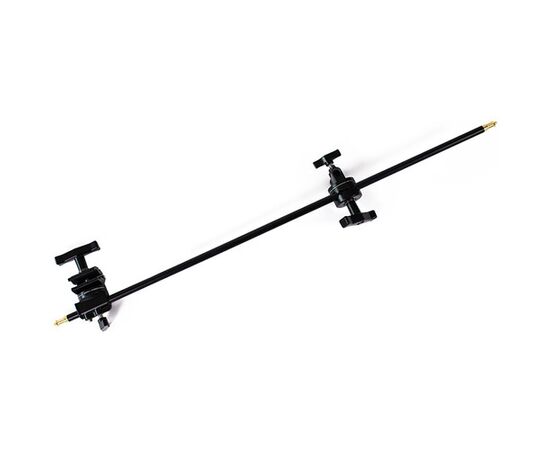SAVAGE Kit C-Stand Aço Inoxidável 290cm com Braço Inclinável Preto