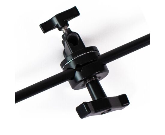 SAVAGE Kit C-Stand Aço Inoxidável 290cm com Braço Inclinável Preto