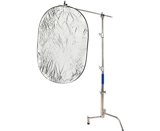SAVAGE Kit C-Stand Aço Inoxidável 290cm com Braço Inclinável