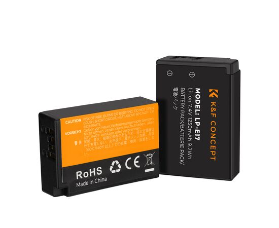 K&F CONCEPT Bateria LP-E17 1250mAh