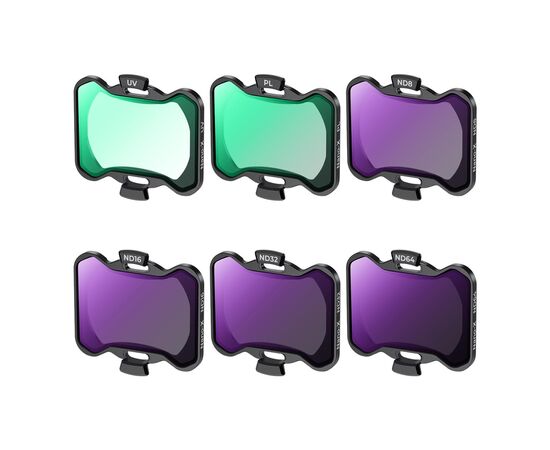 K&F CONCEPT Kit Filtros UV+PL+ND4+ND8+ND16+ND32 para DJI Avata 2