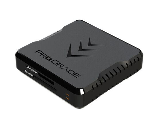 PROGRADE Leitor de Cartões CFexpress Tipo A e SDXC/SDHC UHS-II de dois slots | USB 3.2 Gen 2 (PG09)