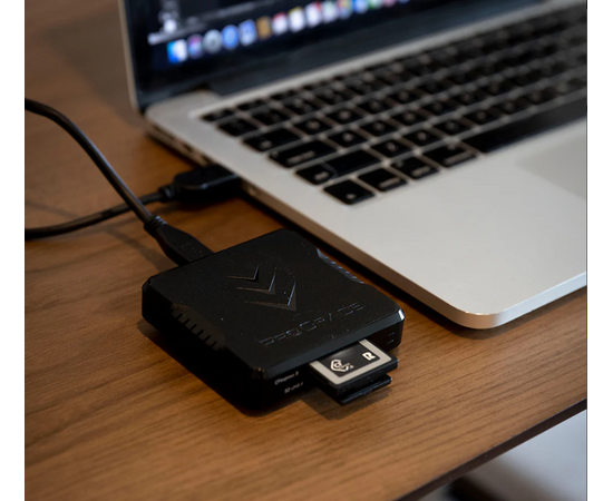 PROGRADE Leitor de Cartões CFX_B/SDXC/SDHC USB 3.2 Dual-Slot (PG05.5)