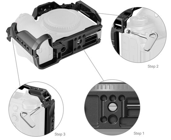 SMALLRIG 4519 Cage para Nikon Z6 III