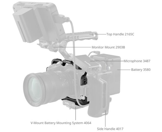 SMALLRIG 4519 Cage para Nikon Z6 III