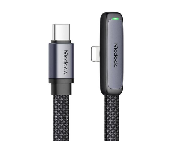 MCDODO Cabo de Carregamento USB-C, Angulo 90º - 120cm