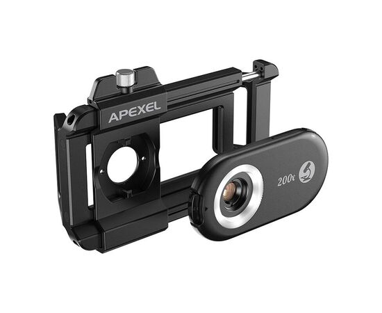 APEXEL Lente para Smartphone 200x Zoom APL-MS200