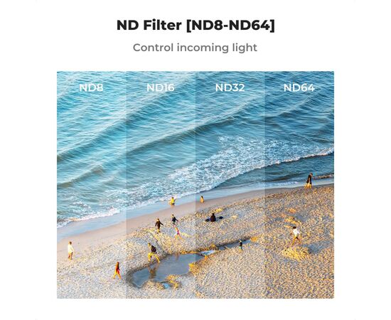 K&F CONCEPT Kit Filtros UV+PL+ND4+ND8+ND16+ND32 para DJI Avata 2