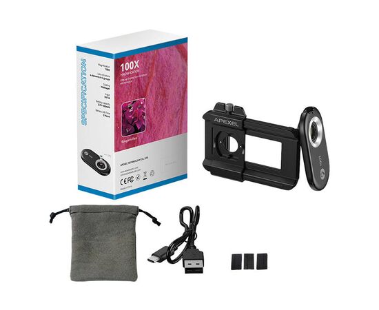 APEXEL Lente para Smartphone 100x Zoom APL-MS100