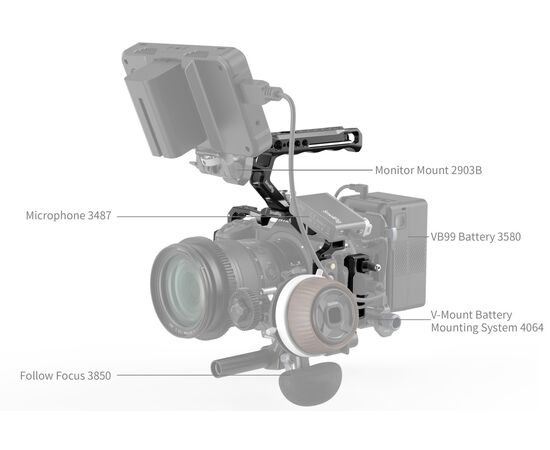 SMALLRIG 4520 Cage Kit para Nikon Z6 III