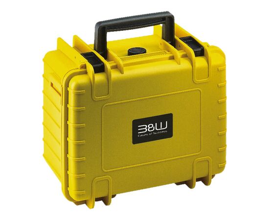 B&W Type 2000 Mala Rígida para DJI Mini 4 Pro (Amarelo)