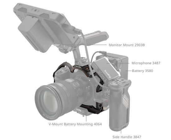 SMALLRIG 4521 Cage "Night Eagle" para Nikon Z6 III