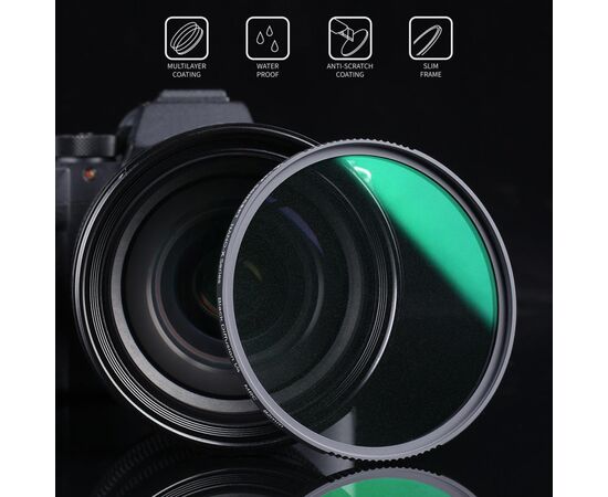 K&F CONCEPT Filtro Black Mist 1/4 Série NANO-X - 67mm