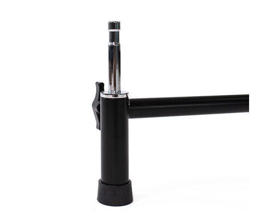 SAVAGE Kit C-Stand Aço Inoxidável 290cm com Braço Inclinável Preto
