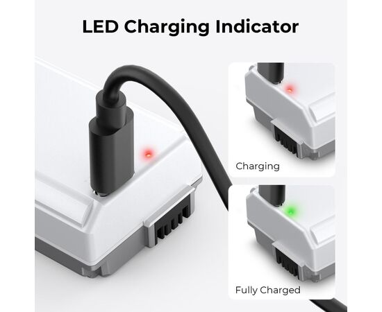 K&F CONCEPT Bateria com Carregamento USB-C NP-FW50 1100mAh