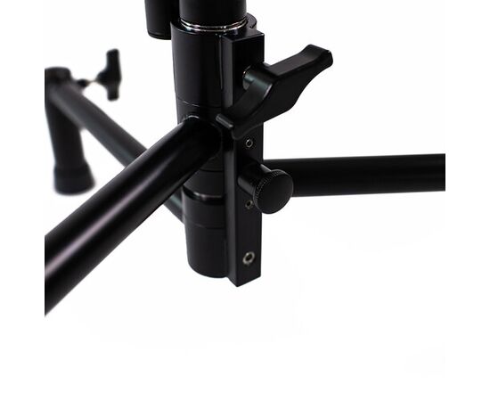 SAVAGE Kit C-Stand Aço Inoxidável 290cm com Braço Inclinável Preto