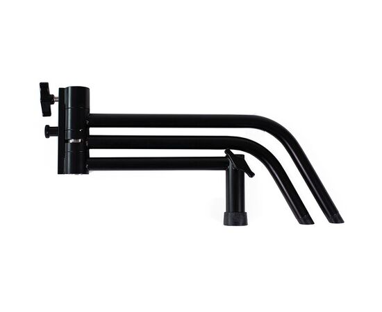 SAVAGE Kit C-Stand Aço Inoxidável 290cm com Braço Inclinável Preto