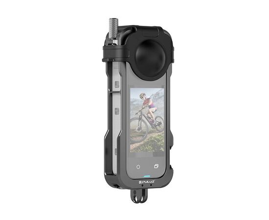 PULUZ ​Cage de Metal com Tampa de Lente para Insta360 X4