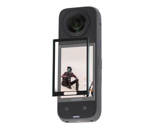 SUNNYLIFE Protetor de Vidro Temperado de LCD para Insta360 X4 (2 unidades)