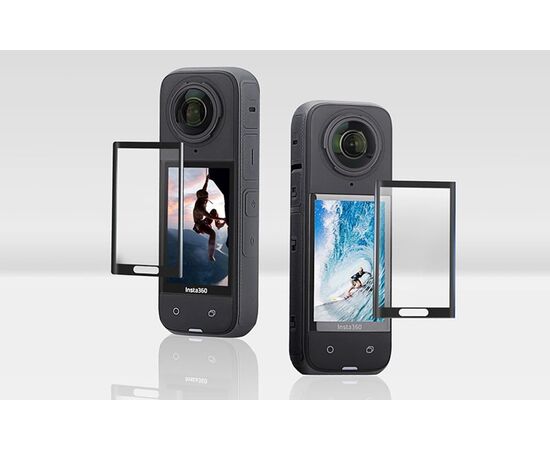 SUNNYLIFE Protetor de Vidro Temperado de LCD para Insta360 X4 (2 unidades)