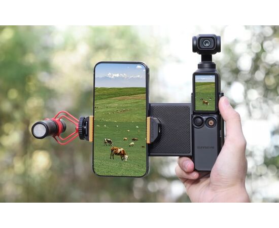 SUNNYLIFE Suporte de Smartphone com suporte para DJI OSMO Pocket 3