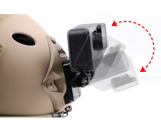 PULUZ Suporte de Action Cam para Capacete