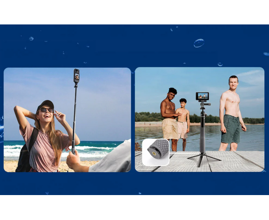 TELESIN Selfie Stick com Cabeça de Bola para Action Cam