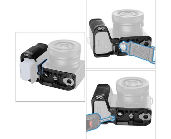 SMALLRIG 4778 L-Bracket com Punho para Sony ZV-E10 II