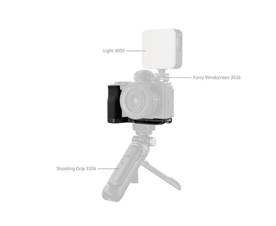 SMALLRIG 4778 L-Bracket com Punho para Sony ZV-E10 II