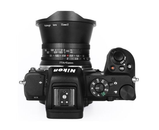 TTARTISAN 7.5mm f/2.0 Fisheye Nikon Z