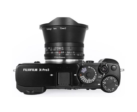 TTARTISAN 7.5mm f/2.0 Fisheye Fujifilm X