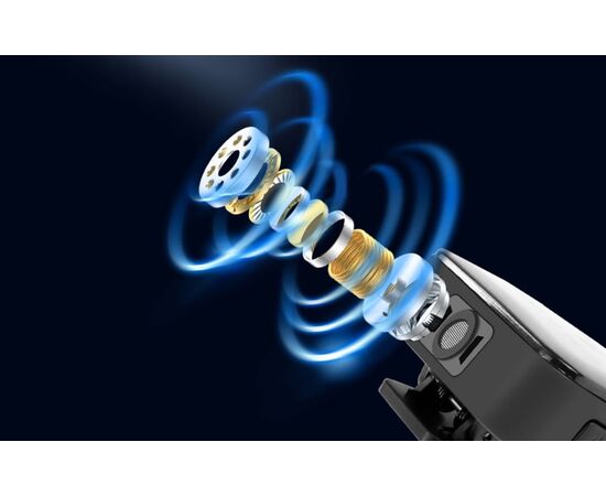 PULUZ Microfone Duplo de Lapela Sem Fio