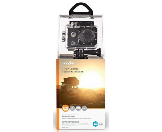 NEDIS Action Cam ACAM11BK HD 720P