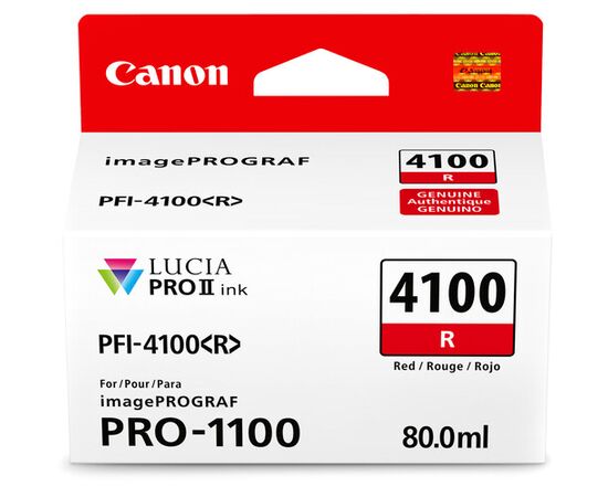 CANON Tinteiro Vermelho 80ml PFI-4100R