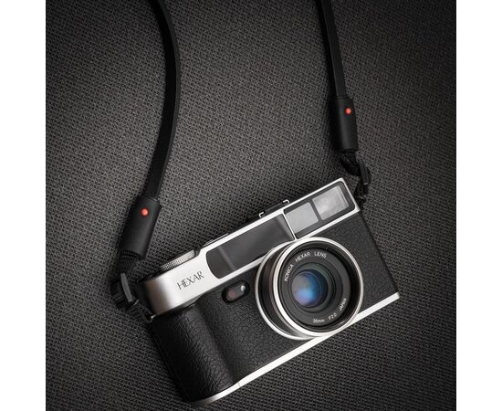 DEADCAMERAS Correia Slim - Preto/Dot Vermelho