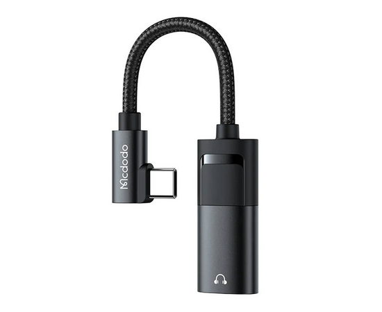 MCDODO Adaptador USB-C Macho/Fêmea para mini jack 3.5 mm CA-1880