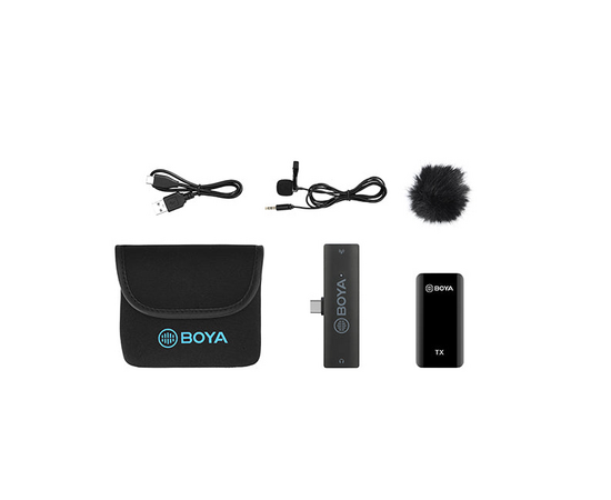 BOYA Sistema de Microfone Wireless BY-XM6 S5