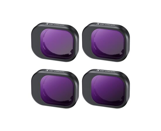 K&F CONCEPT Kit Filtros ND8+ND16+ND32+ND64 para DJI Mini 4 Pro