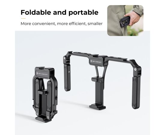 K&F CONCEPT Punho Duplo/Cage para Smartphone