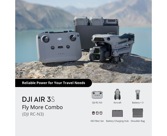 DJI Air 3S Fly More Combo (DJI RC-N3)