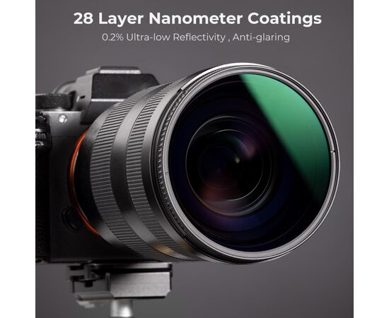 K&F CONCEPT Filtro Polarizador Nano-X MRC CPL 52mm