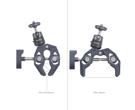 SMALLRIG 4102 Super Grampo com suporte de Cabeça de Bola para Action Cams