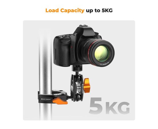 K&F CONCEPT Braço Mágico MS14 com Cabeça de Bola