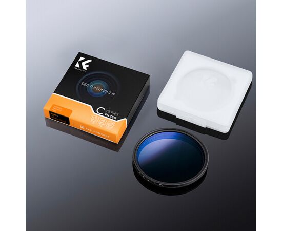 K&F CONCEPT Filtro Densidade Variável ND2-ND2000 NANO-C Series – 49mm