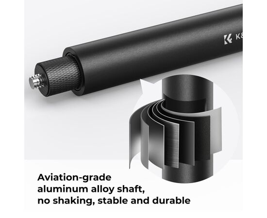 K&F CONCEPT Seltie Stick com Adaptador de Action Cam 153cm