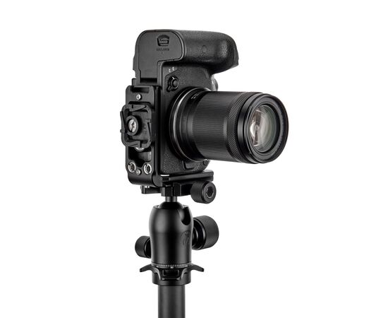 3 LEGGED THING L-Bracket Riley QD para Canon R7 - Preto