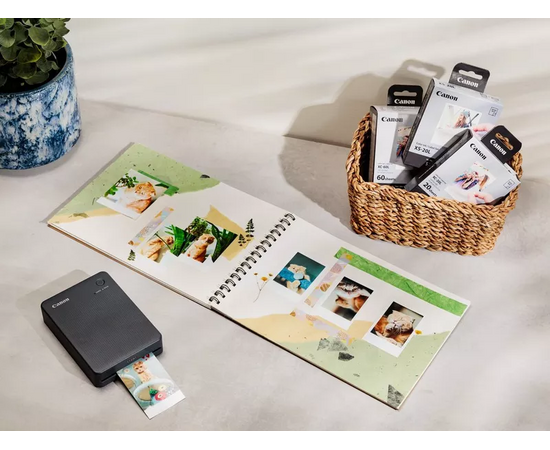 CANON Impressora Compacta Multiformato Selphy QX20 - Cinzento Escuro