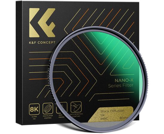 K&F CONCEPT Filtro Black Mist 1/4 Nano-X MRC 82mm