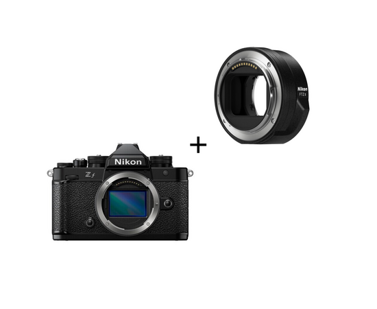 NIKON Z f - Corpo + Adaptador FTZ II